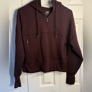 Old Navy Burgundy Zip-Up Hoodie